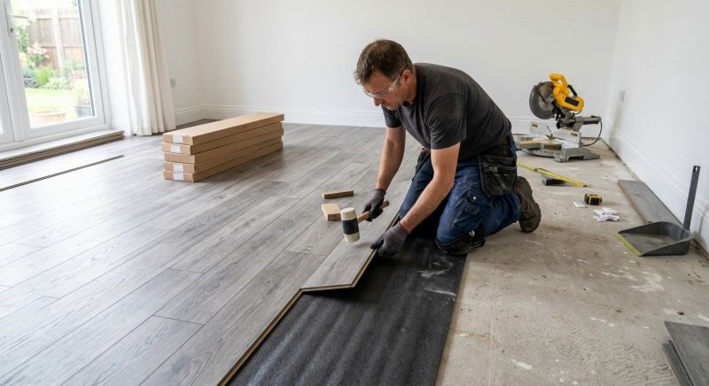 Laminate Floor Replacement in Evans, CO