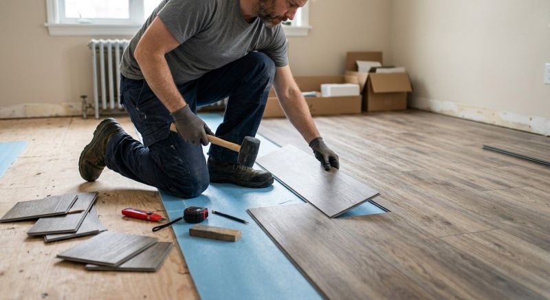 Linoleum Floor Installation in Timnath, CO