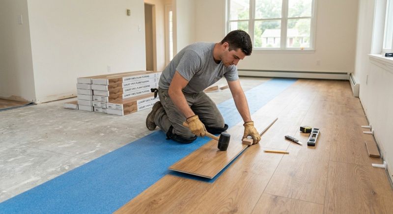 Lvt Flooring Installation in Nunn, CO