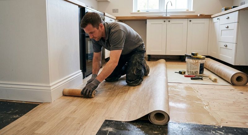 Sheet Linoleum Installation in Greeley, CO