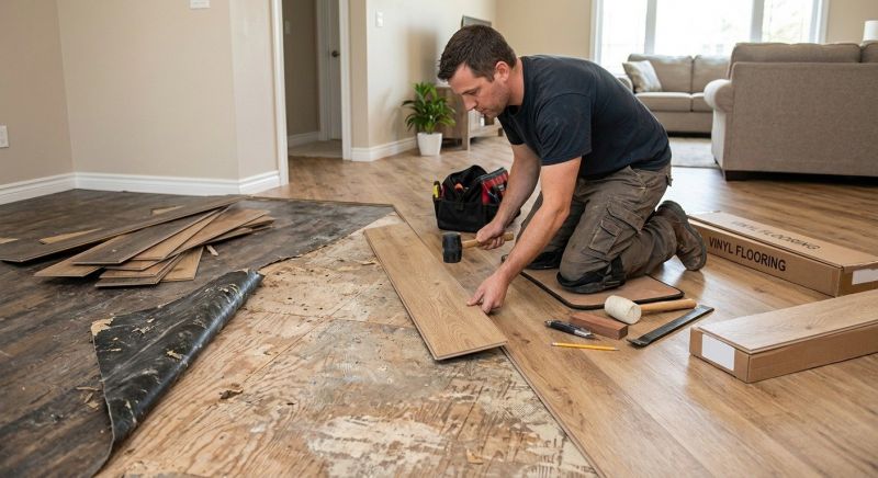Vinyl Flooring Installation in Larimer County, CO
