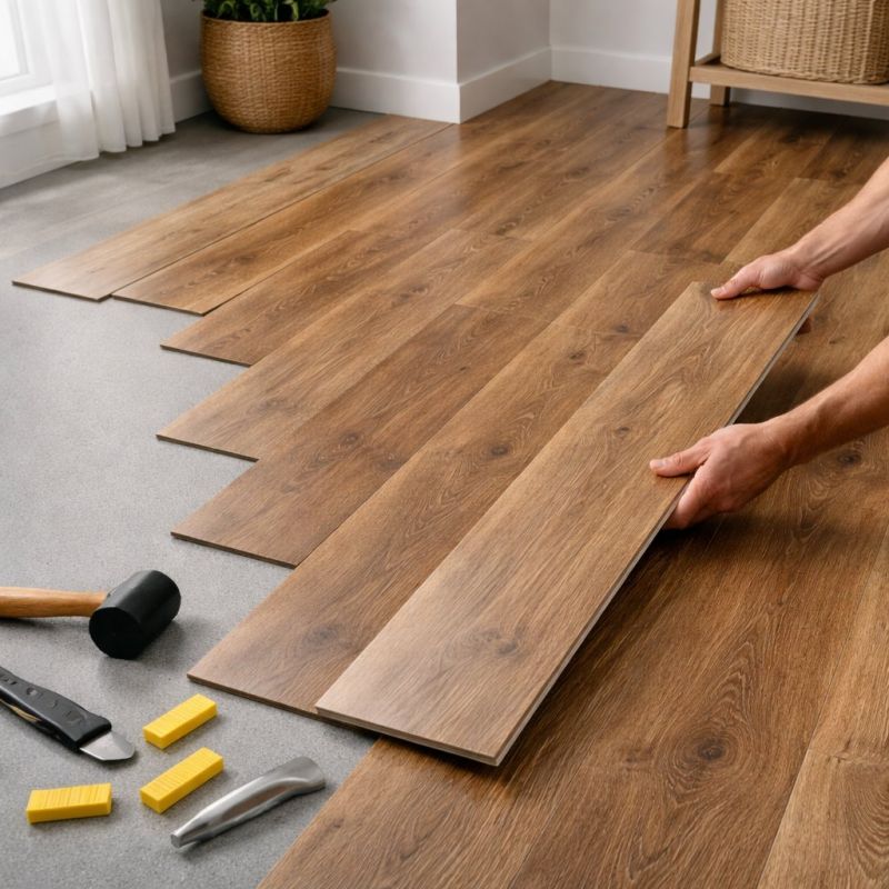 Vinyl Plank Floor Installation in Fort Collins, CO