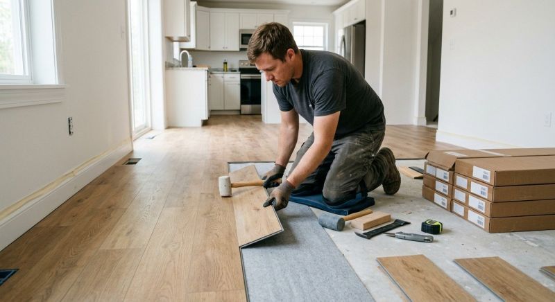 Vinyl Plank Floor Installation in Fort Collins, CO