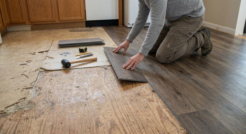 Vinyl Tile Replacement in Fort Collins, CO